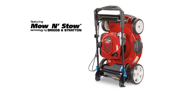 Briggs and stratton mow and stow sale